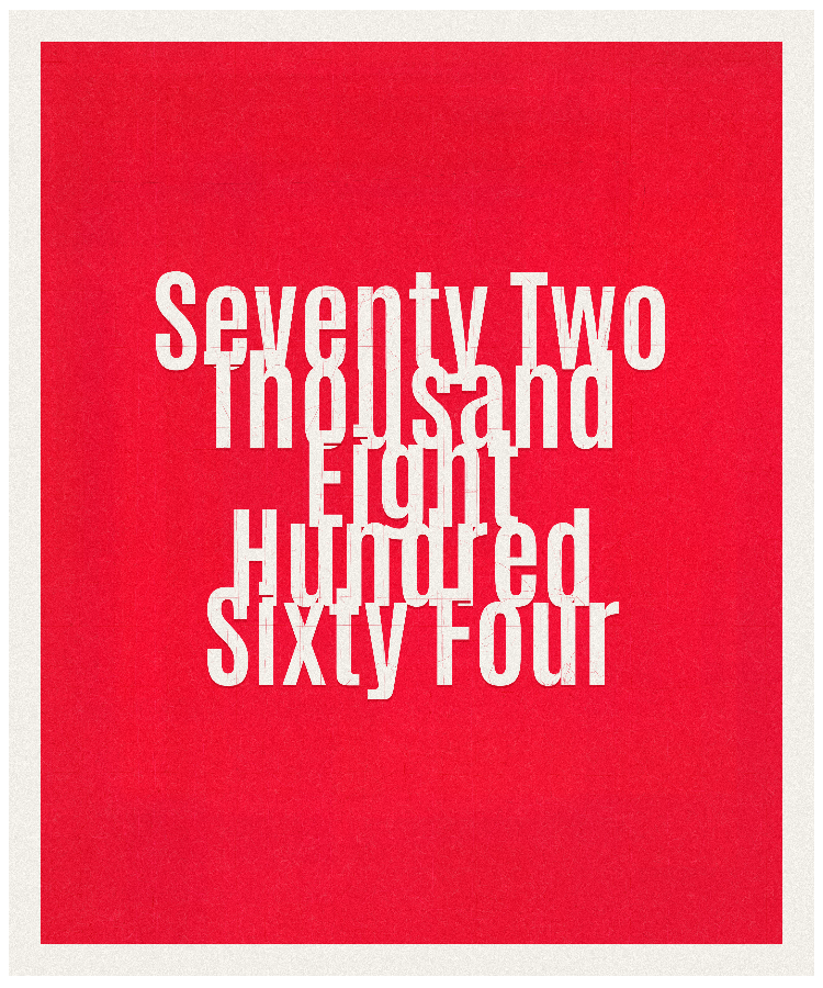 Count #72864