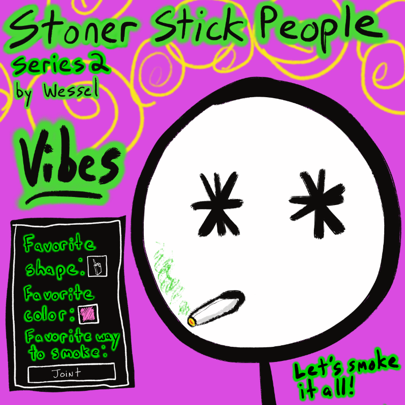 Stoner Stick People Series 2 #33