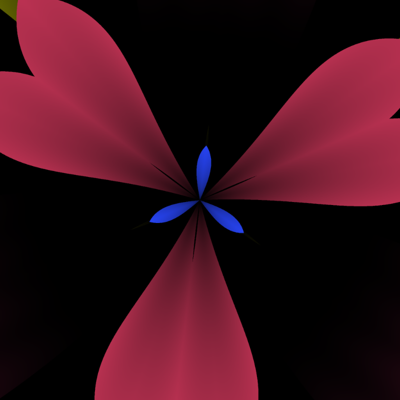 Fractal Flower #204