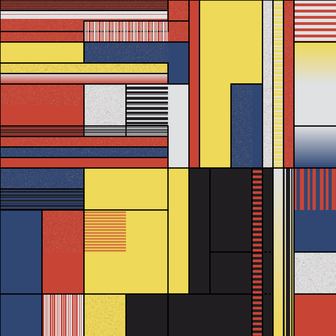 Agricultural Landscapes - Mondrian Edition #11