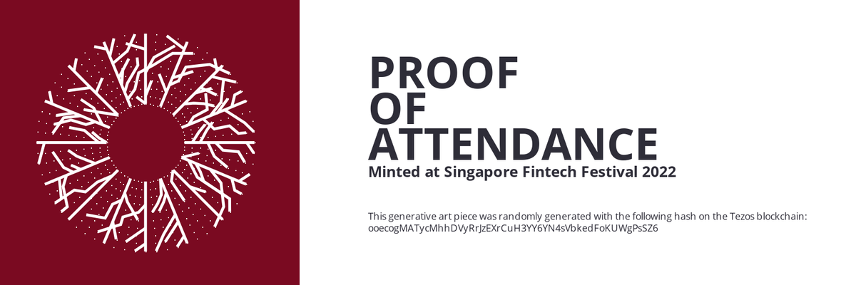 SFF2022 Proof of Attendance Token #1312