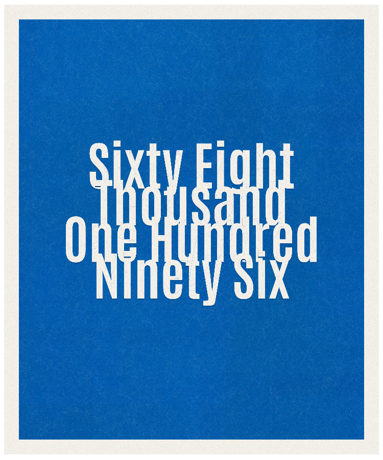 Count #68196