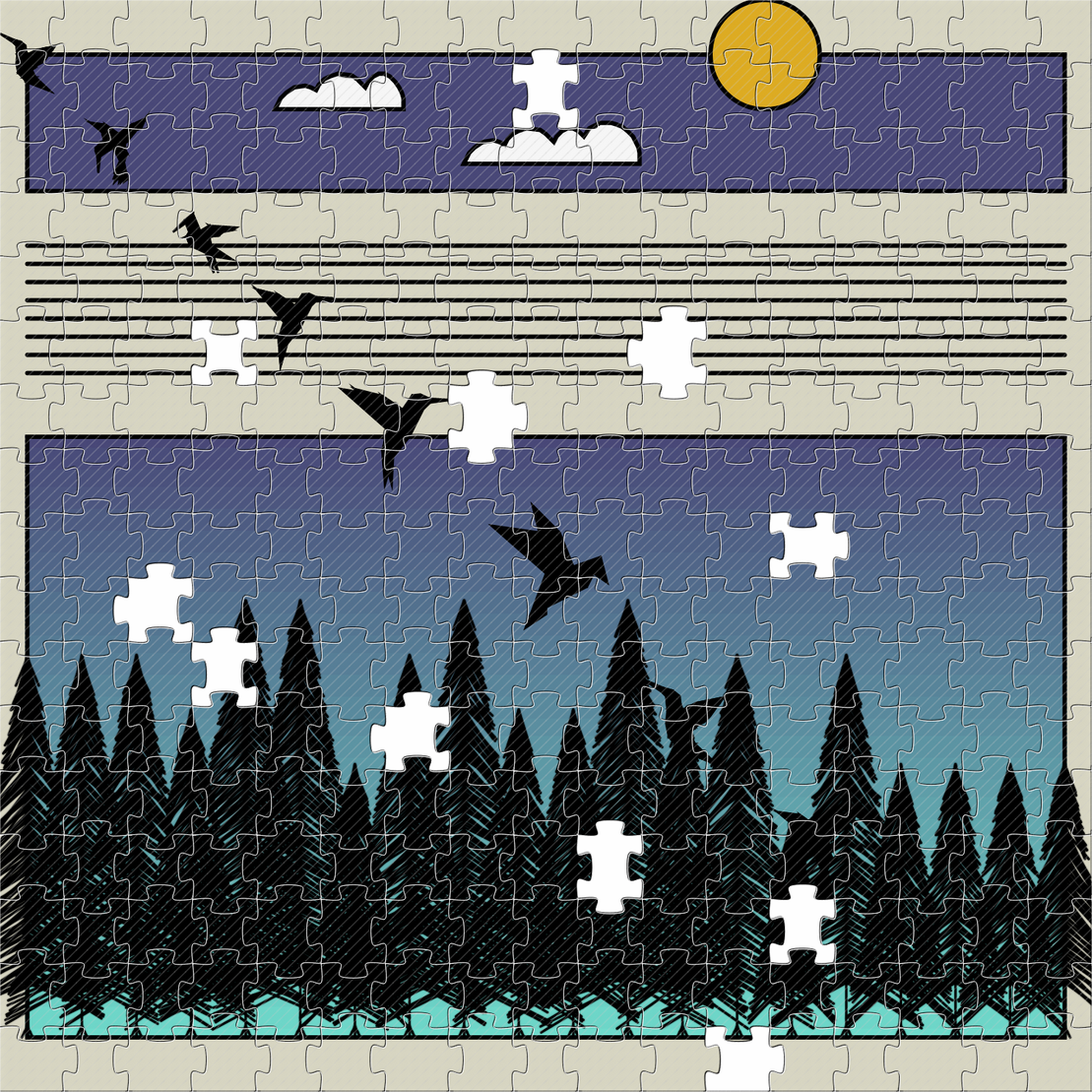 Puzzles & Birds #24