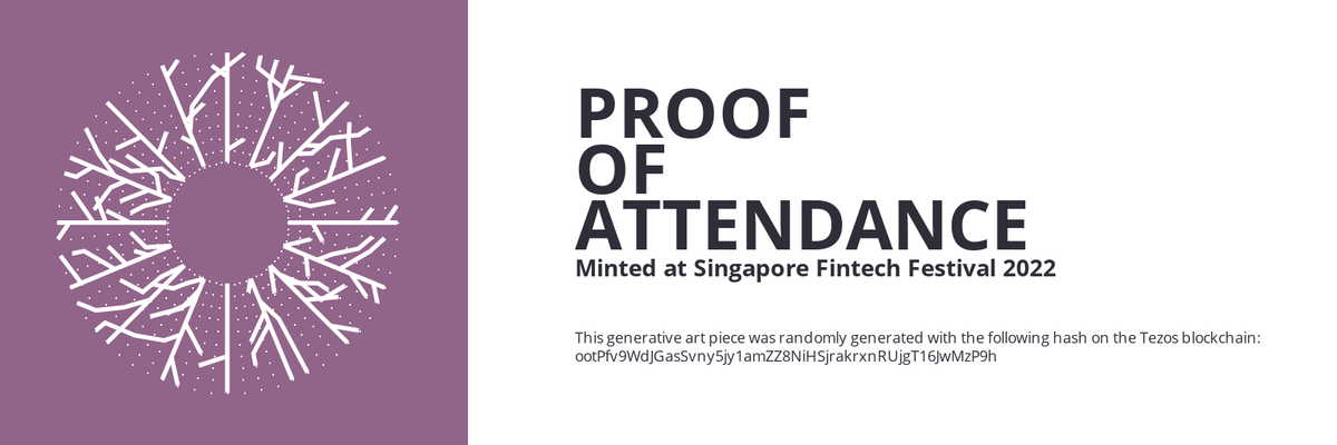 SFF2022 Proof of Attendance Token #922