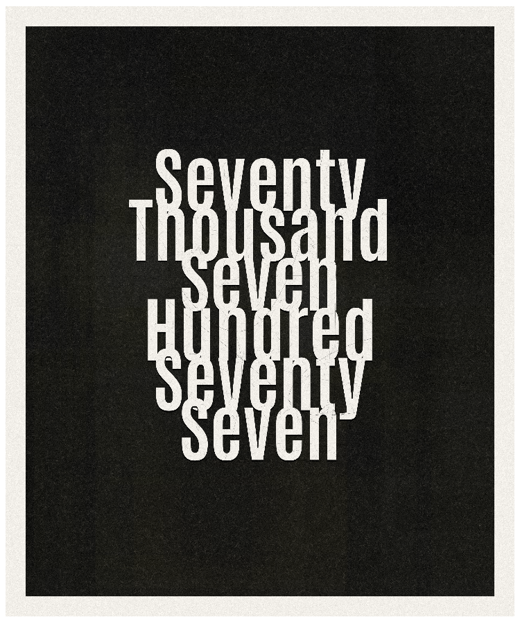 Count #70777