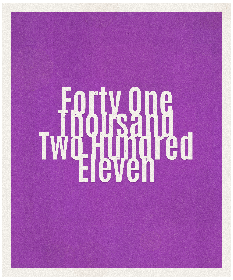 Count #41211