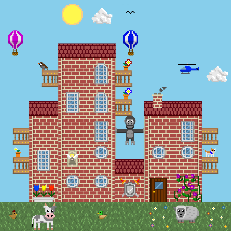 2D Mansion #647