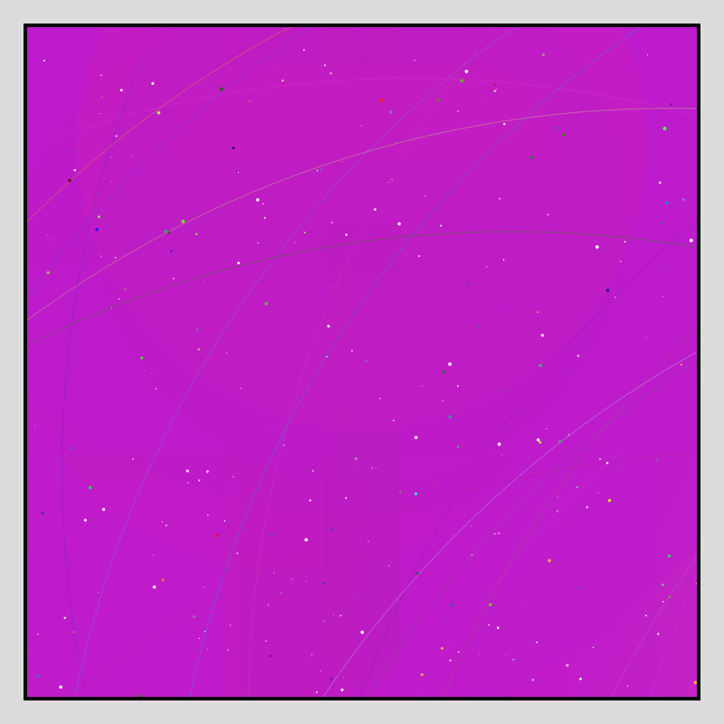 Color Field Starry B #57