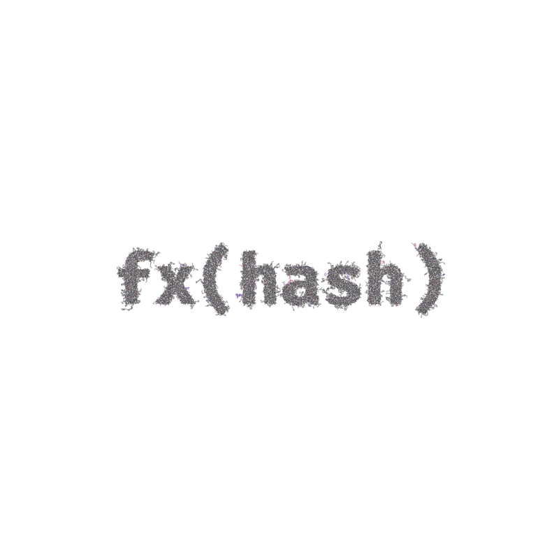 FXHASH Generative Logo #151