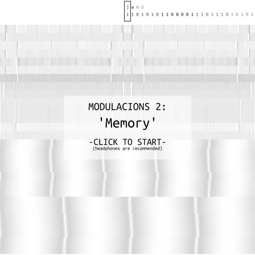 Modulacions 2: 'Memory' (audio) #60