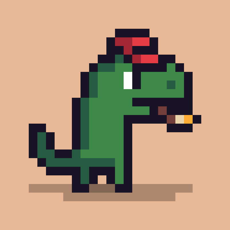 Pixel Dinos #59