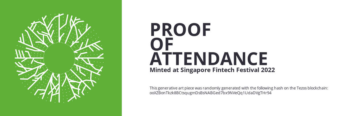 SFF2022 Proof of Attendance Token #41