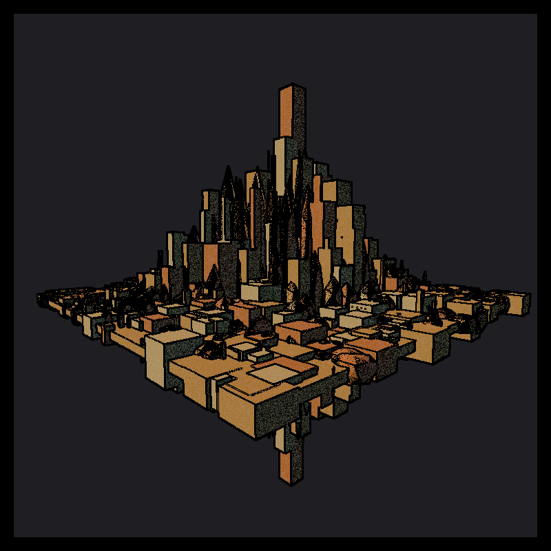 Crystal forest #30