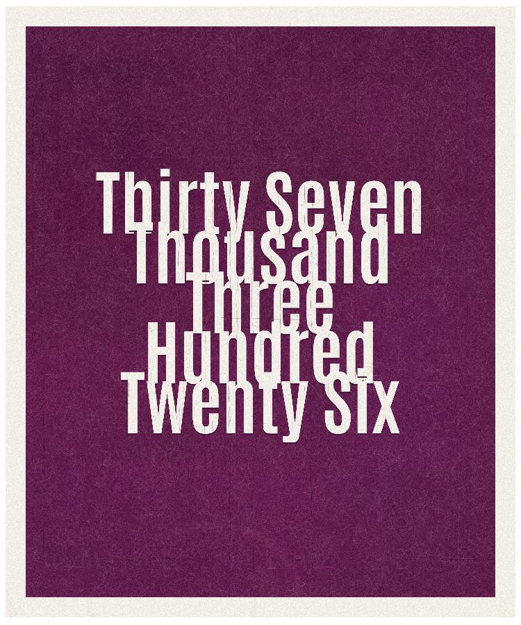 Count #37326
