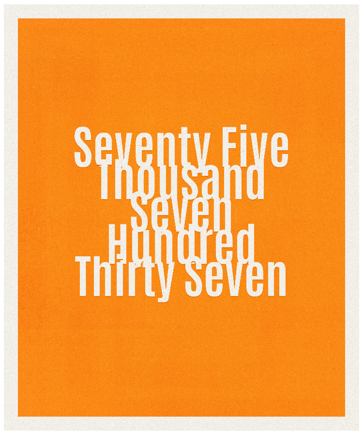 Count #75737