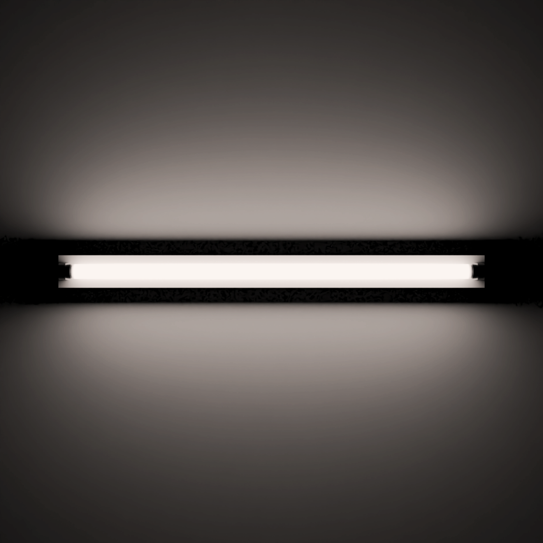 Fluorescent Light - Horizontal Square #1