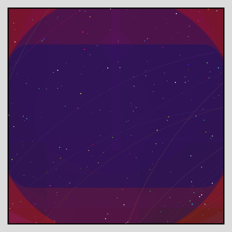 Color Field Starry B #24