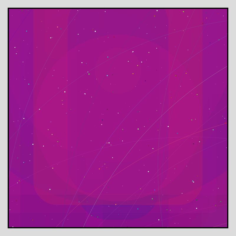 Color Field Starry B #218