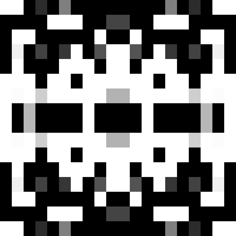 QR Glyphs Invaders #7