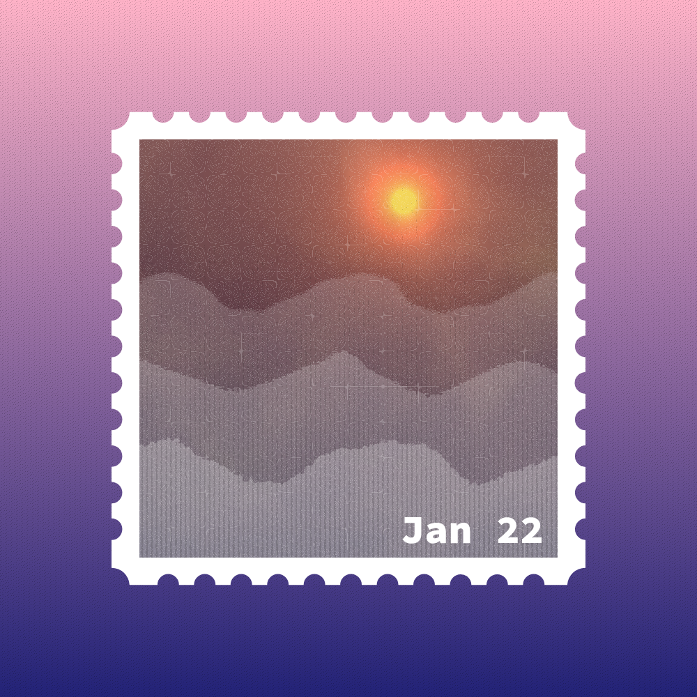 January 2022 stamp #42