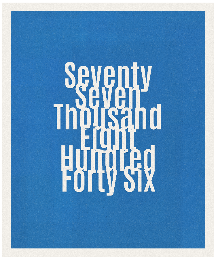 Count #77846