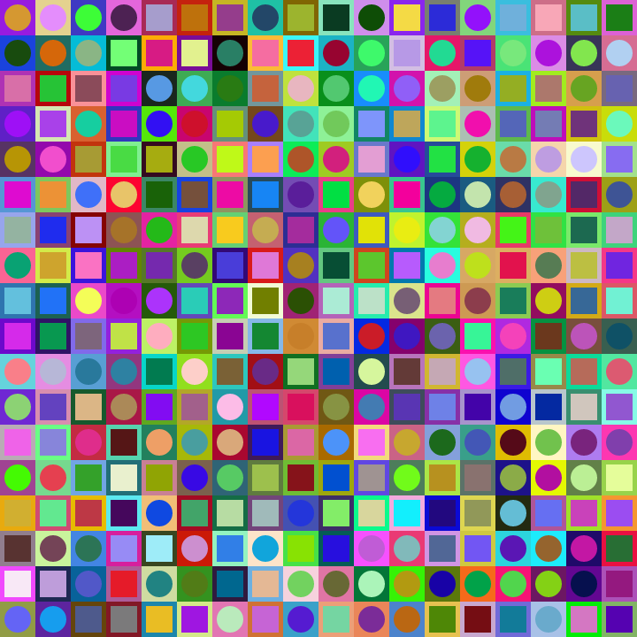 Square Dot Composition #82