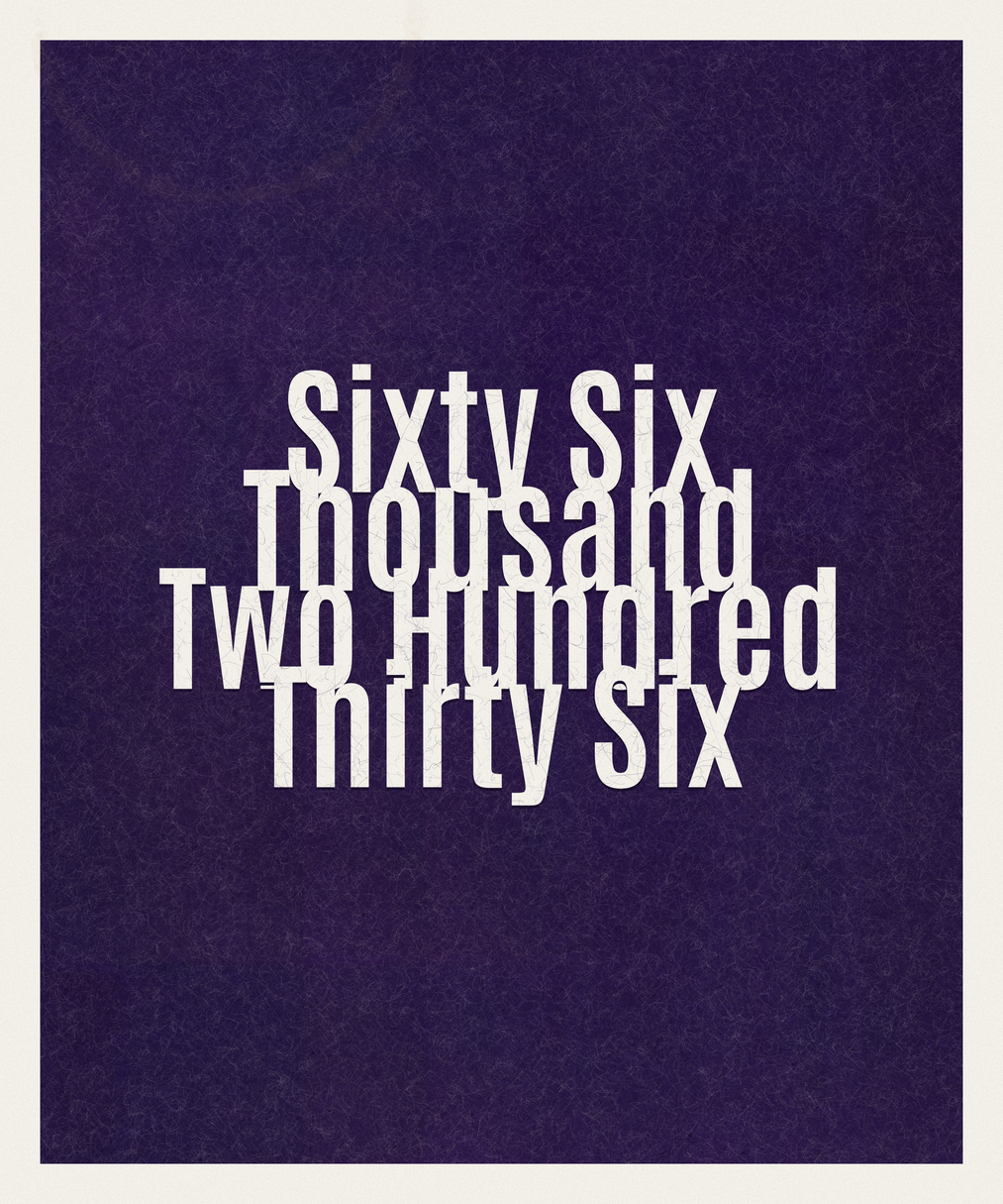 Count #66236