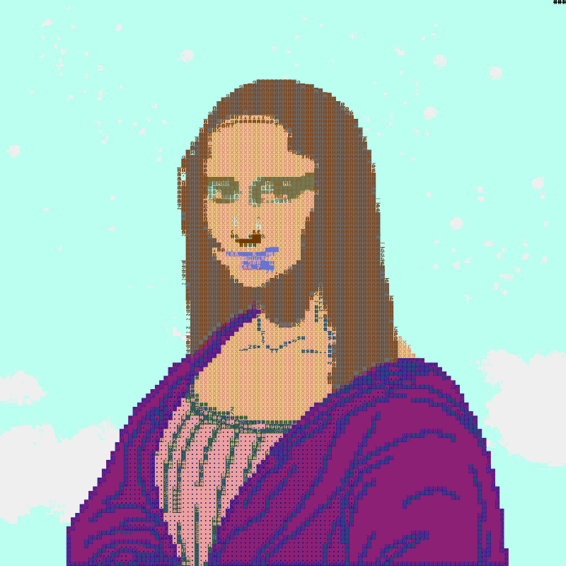 DOS Mona Lisa  #1