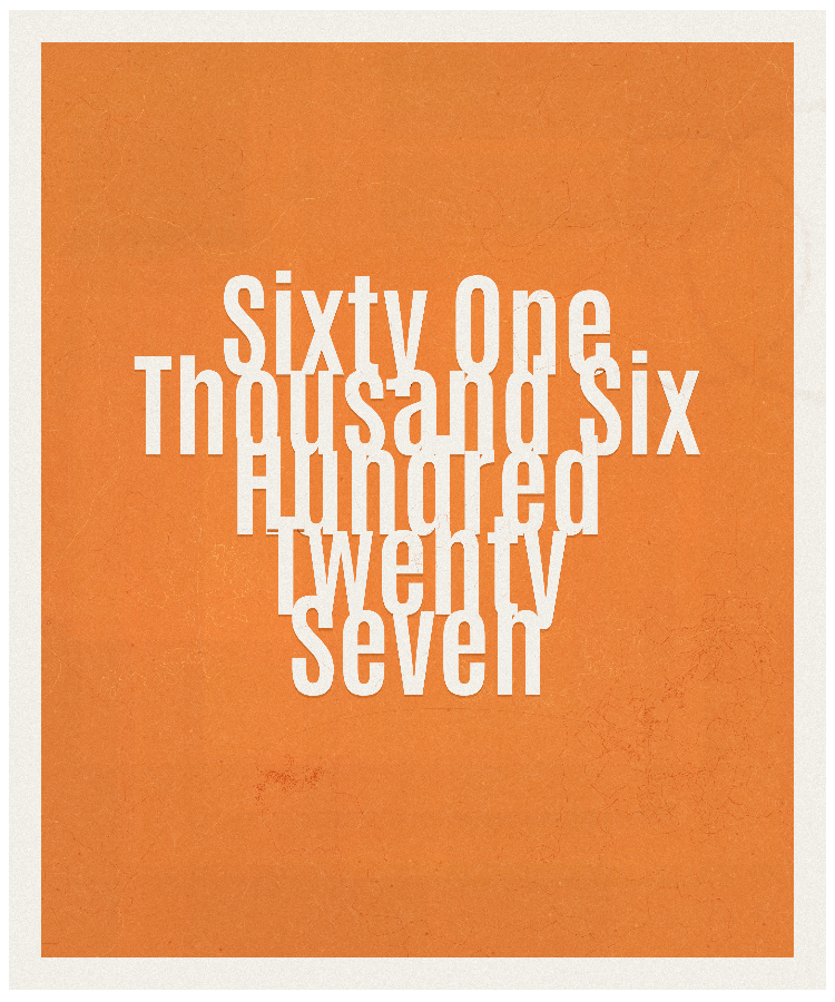 Count #61627