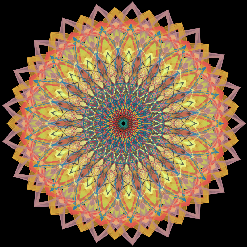 Morphing Mandala - #fxhashturnsone charity #17