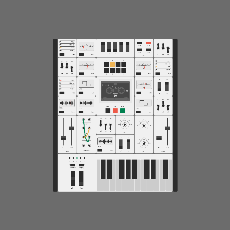 Modular synthesizer #21