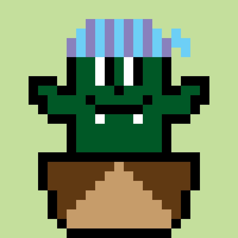 pixel cactus #4