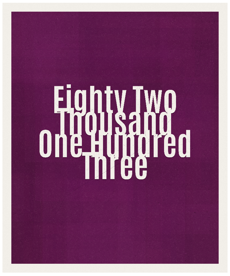 Count #82103