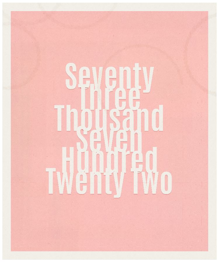 Count #73722