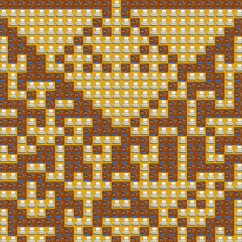 Elementary Cellular Emoji Automata #192