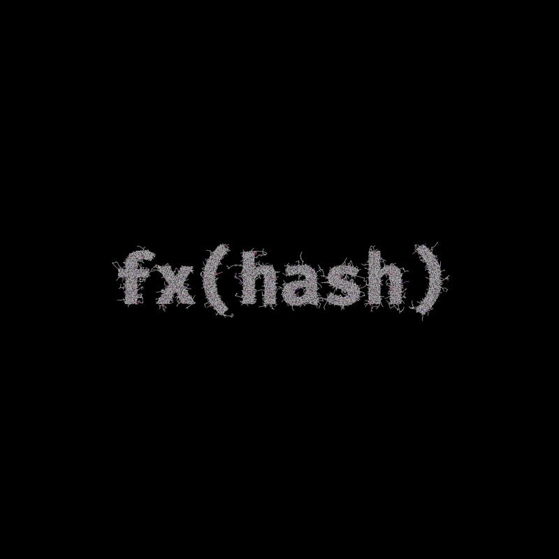 FXHASH Generative Logo #764