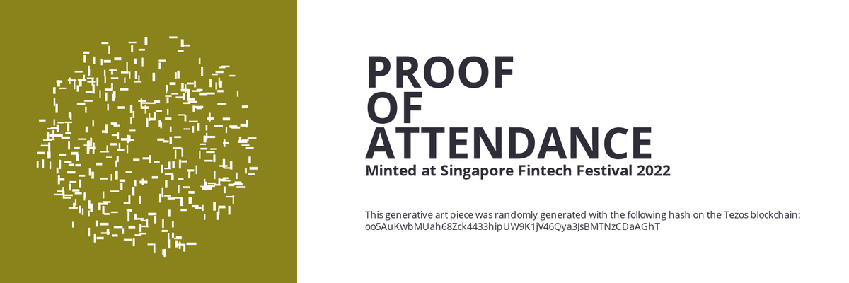 SFF2022 Proof of Attendance Token #148