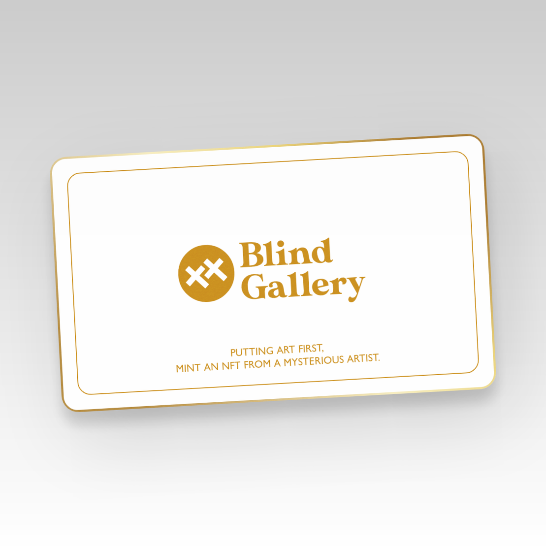 Blind Gallery Club Membership #213