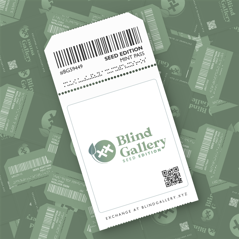 Blind Gallery Mint Pass (Seed Edition) #468