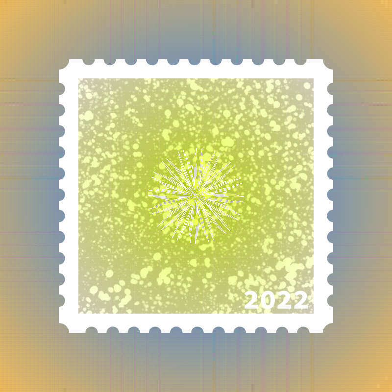 Snowflake stamp #14