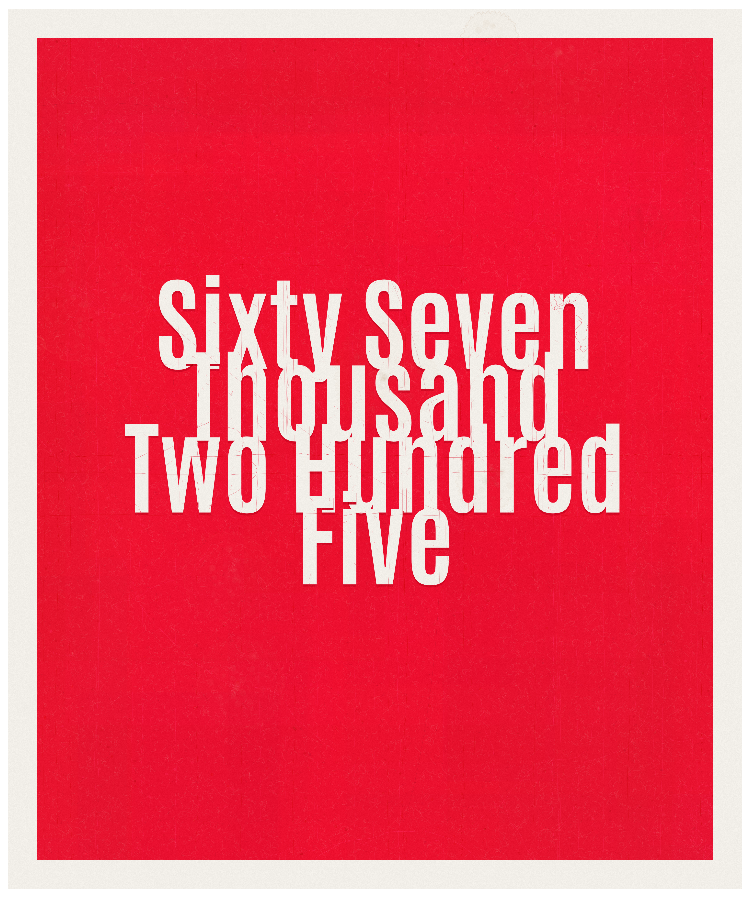 Count #67205