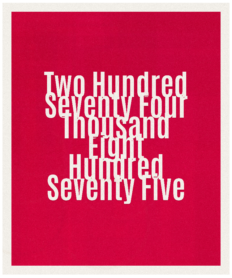Count #274875