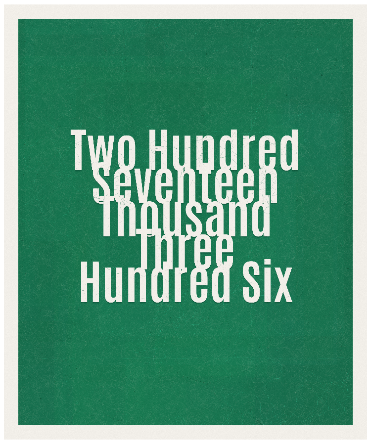 Count #217306