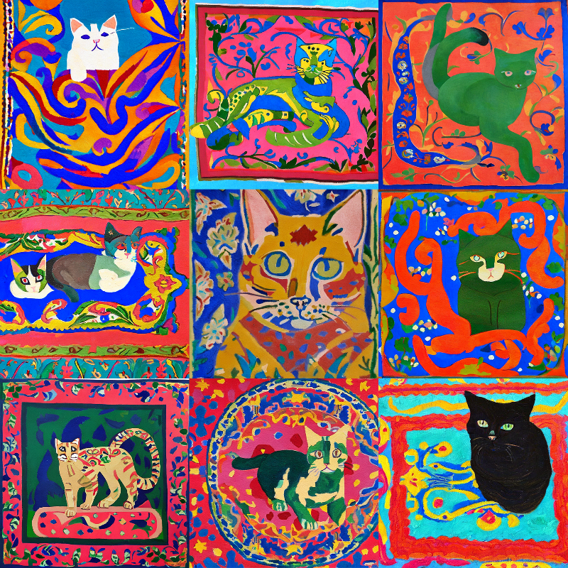 99 Patchworks of 9 Lives #20