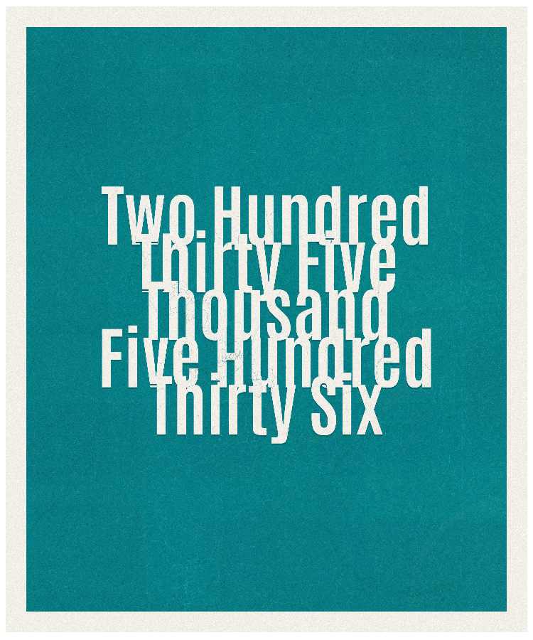 Count #235536