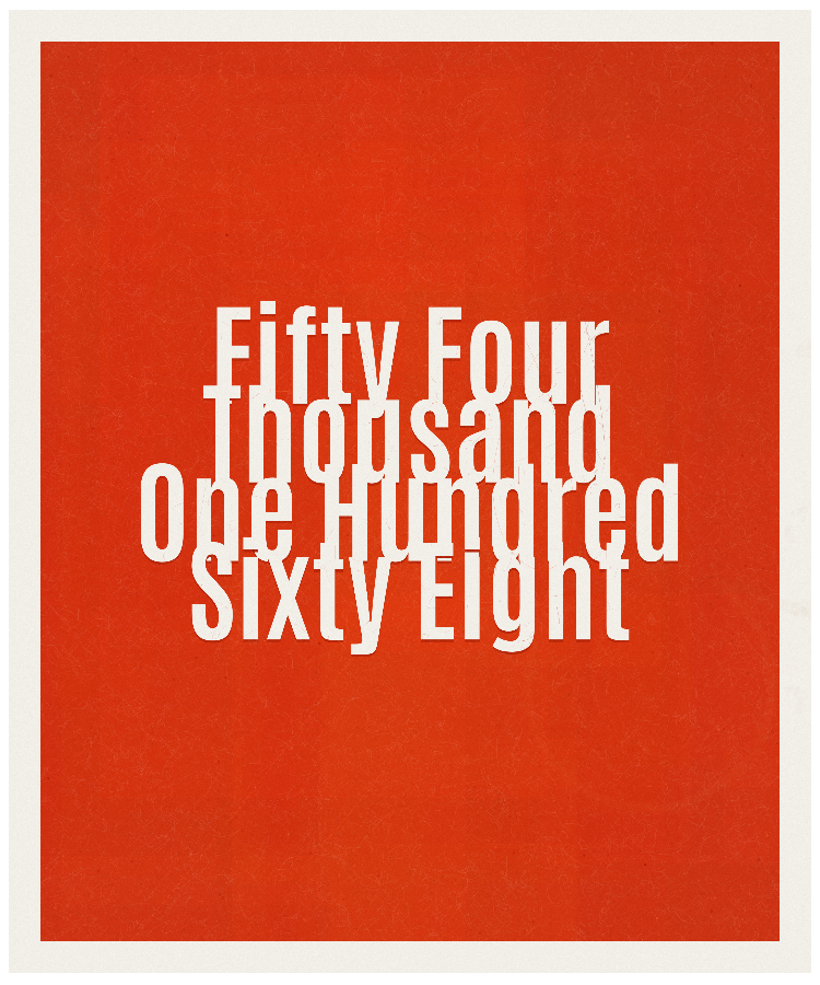 Count #54168