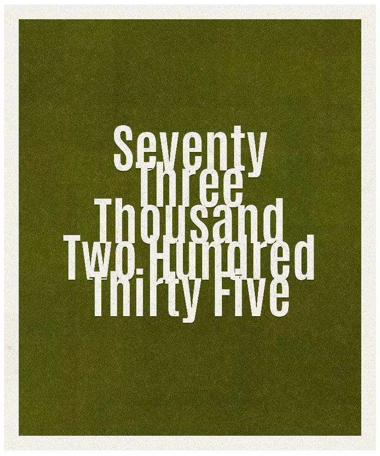 Count #73235
