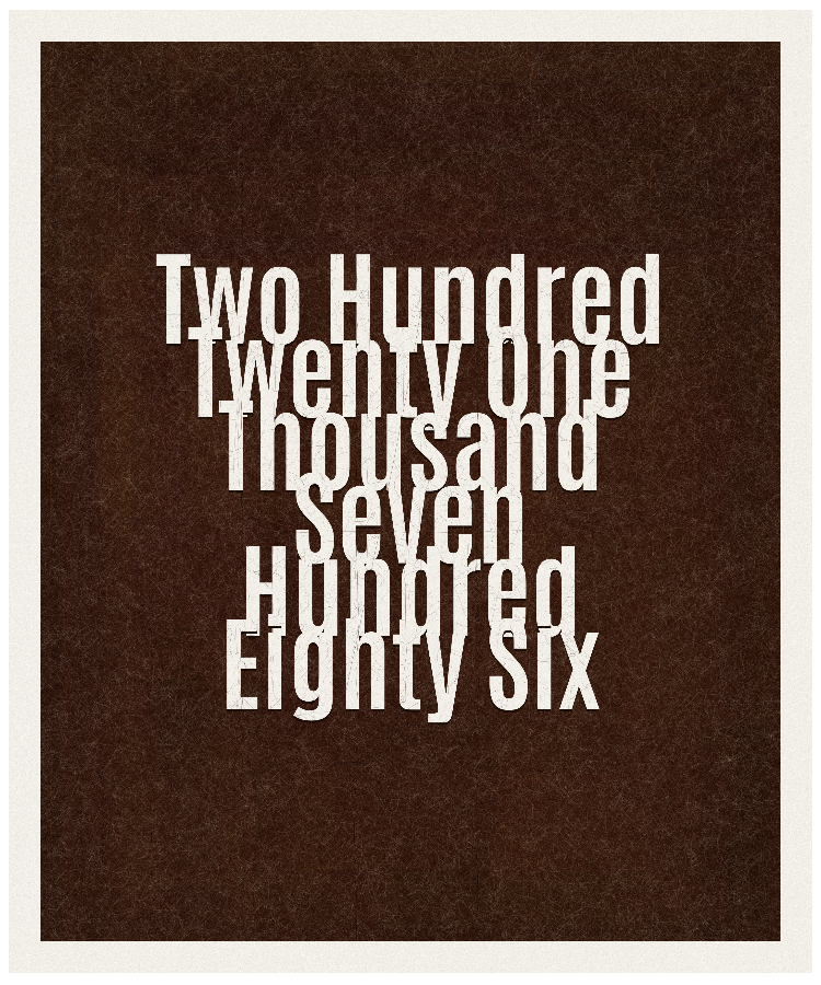 Count #221786