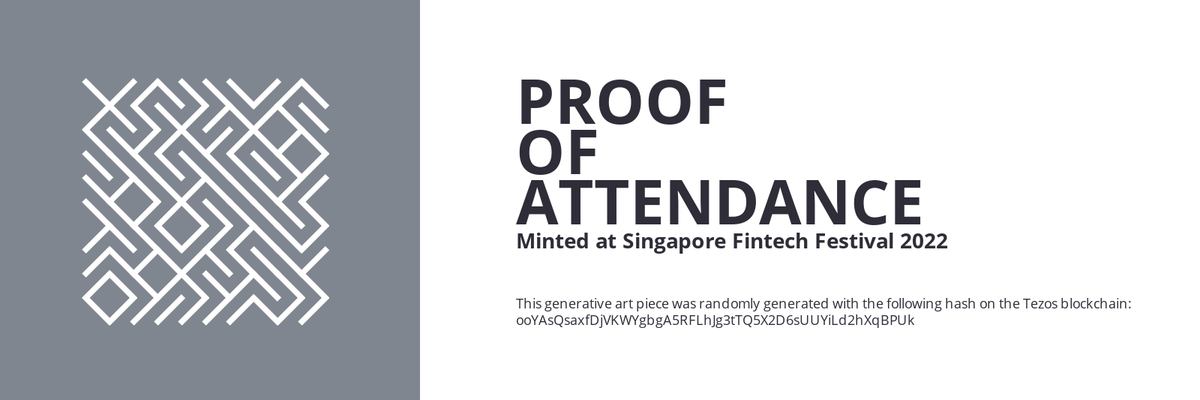 SFF2022 Proof of Attendance Token #205