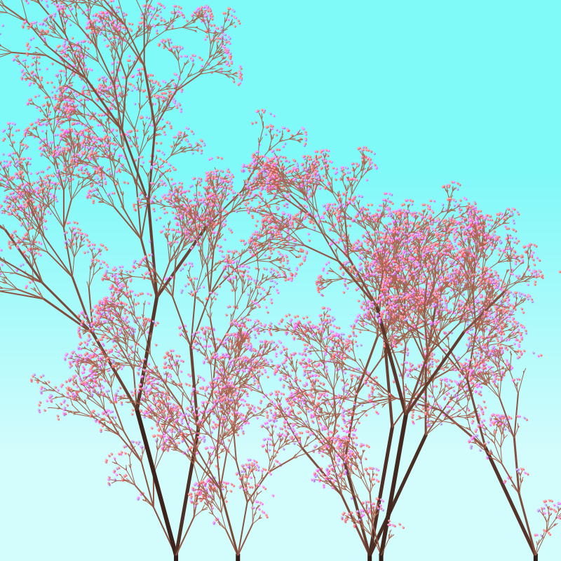 peach blossom tree #4